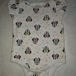 Disney Minnie Mouse Baby Onesie